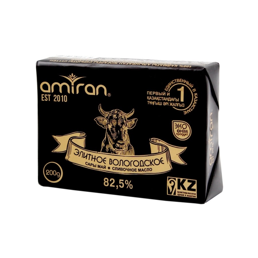 AMIRAN Масло сливочное 82,5% 200 гр.